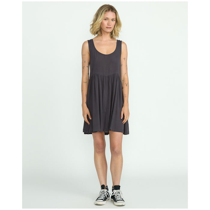 Volcom Lived In Baddie Dress - Women's Vintage Black