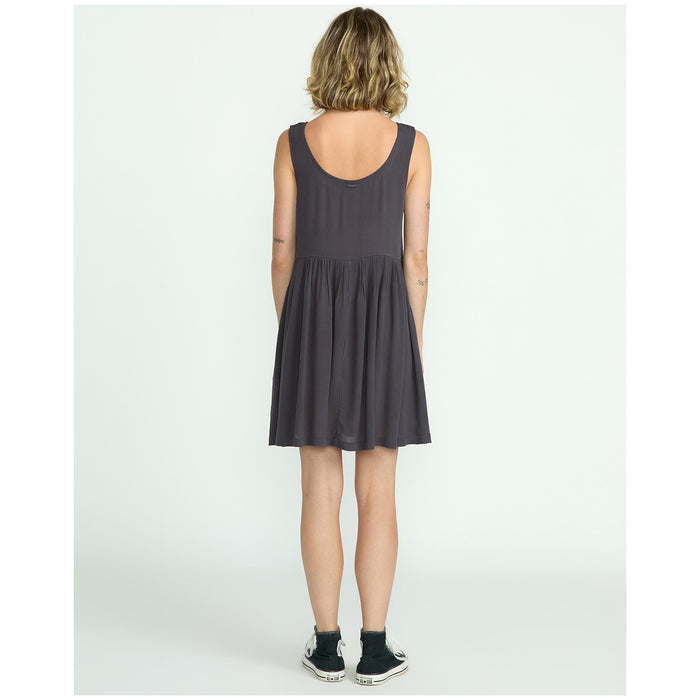 Volcom Lived In Baddie Dress - Women's Vintage Black