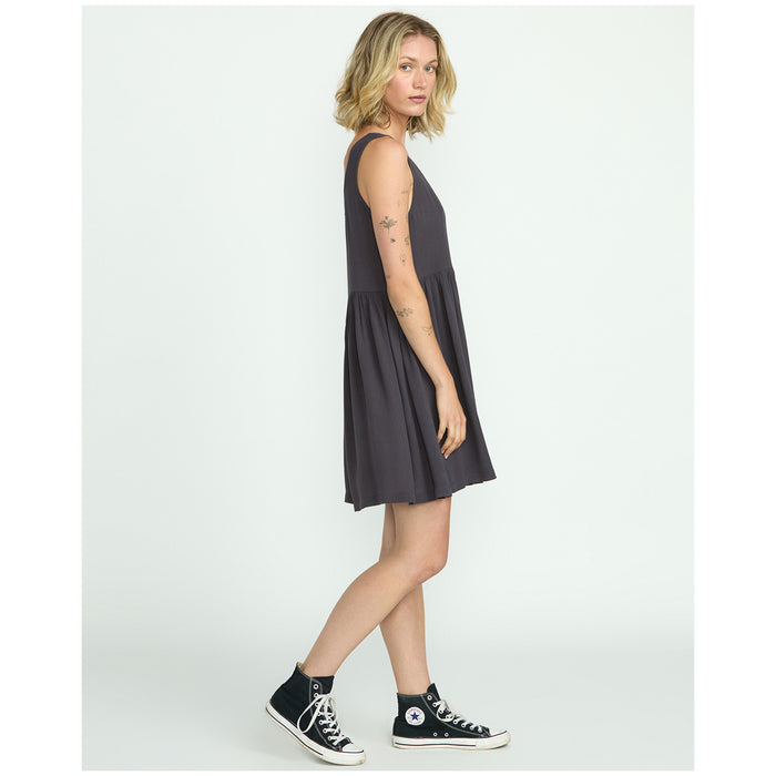 Volcom Lived In Baddie Dress - Women's Vintage Black