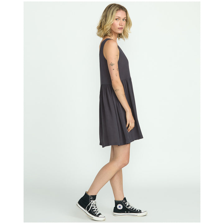 Volcom Lived In Baddie Dress - Women's Vintage Black