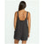 Volcom Lil Tie Strap Romper - Women's Vintage Black