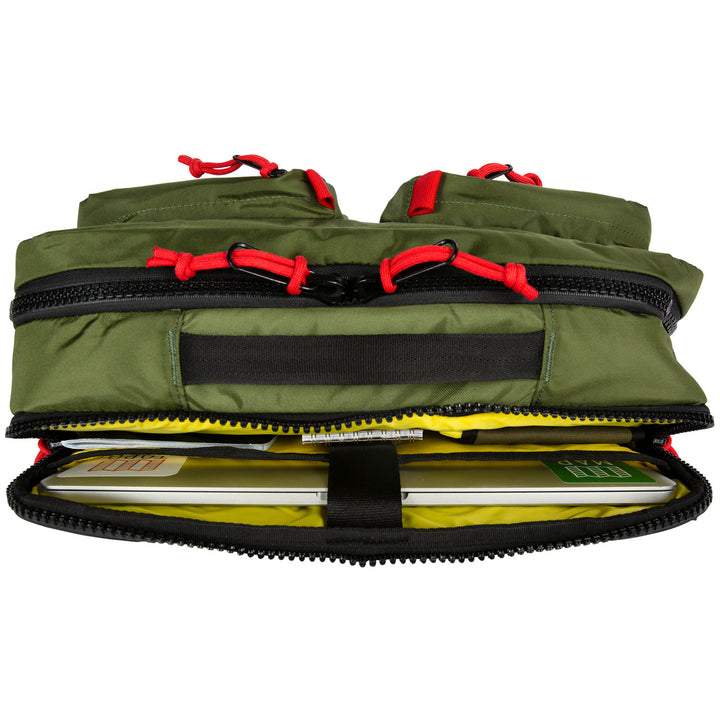 Topo Designs Global Briefcase Olive/Olive