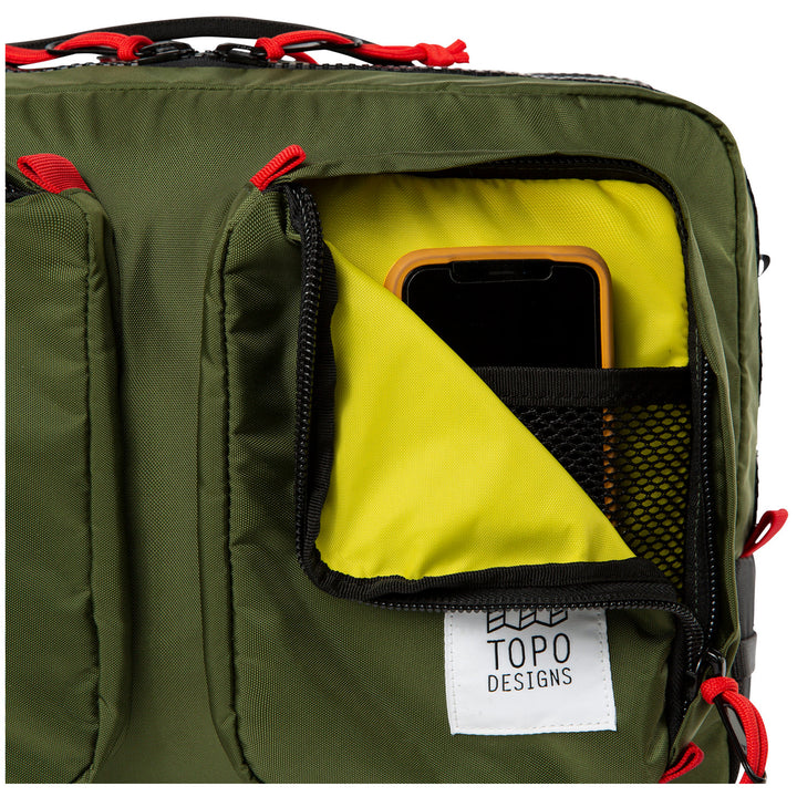 Topo Designs Global Briefcase Olive/Olive