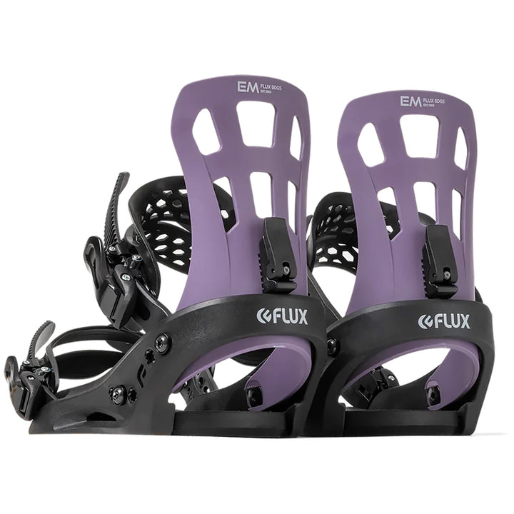 Flux EM Snowboard Bindings 2024 Purple