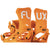 Flux DS Snowboard Bindings 2025 Orange