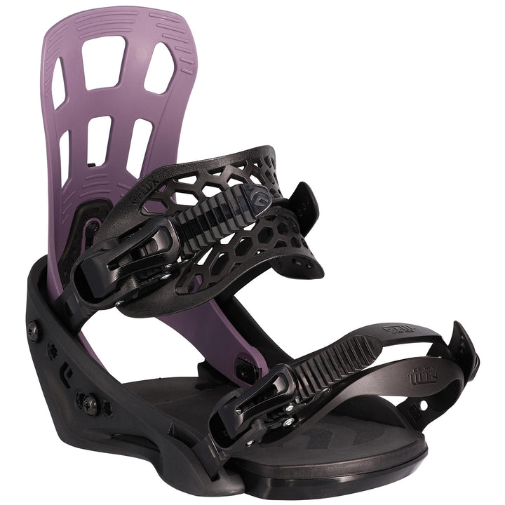 Flux EM Snowboard Bindings 2024 Purple