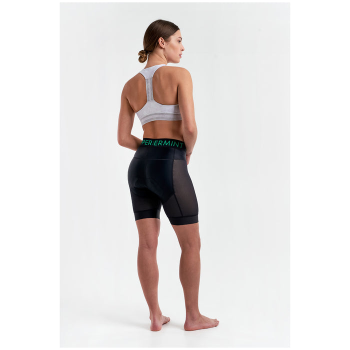 Peppermint Cycling Co. Liner Shorts - Women's Black