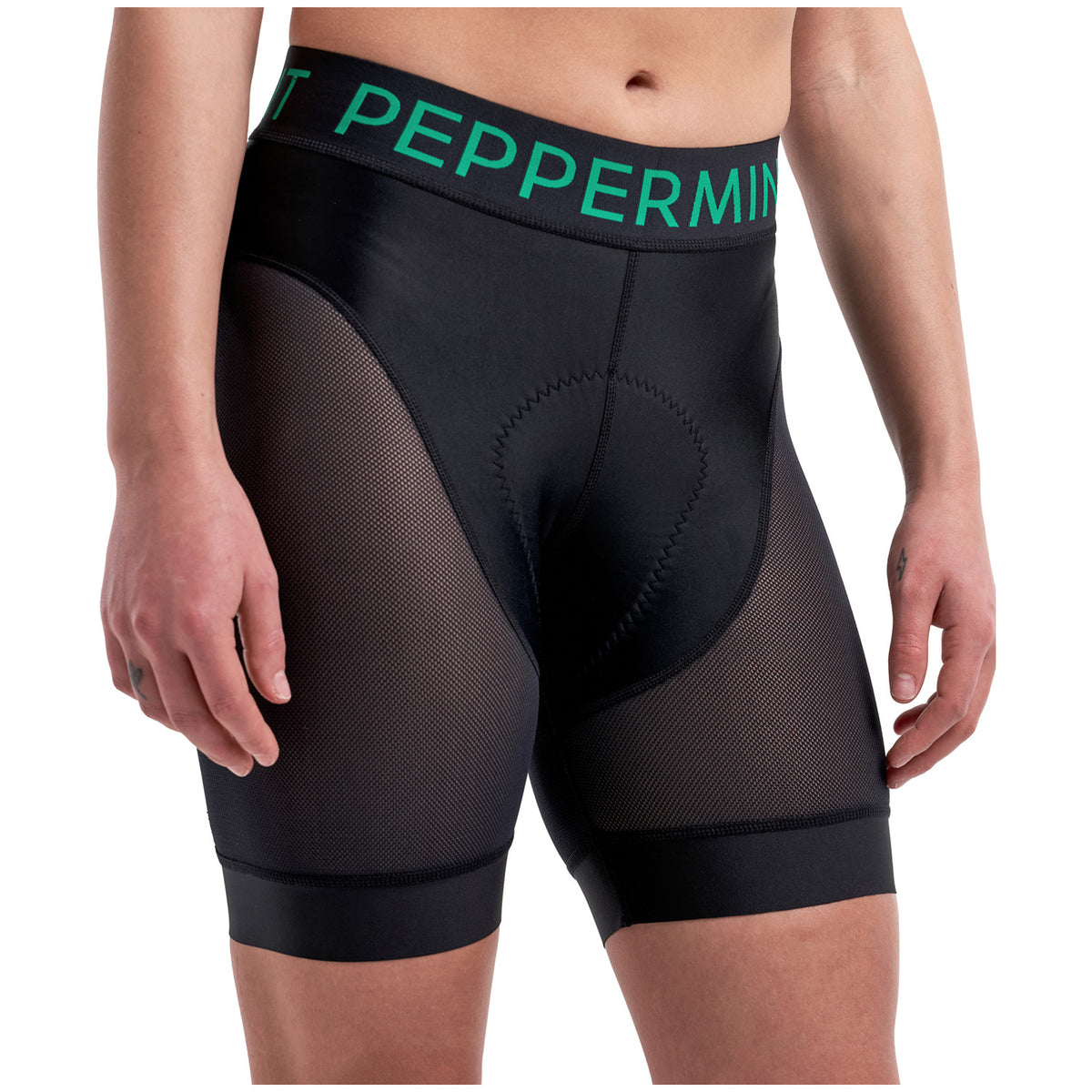 Peppermint Cycling Co. Liner Shorts - Women's Black