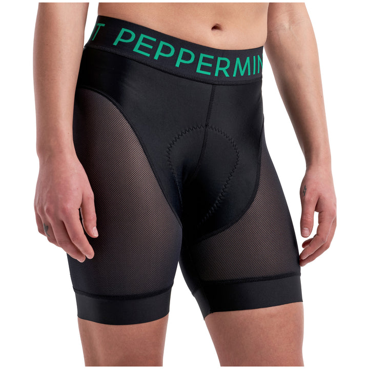 Peppermint Cycling Co. Liner Shorts - Women's Black