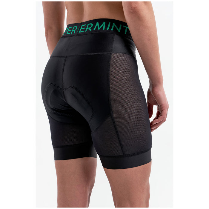 Peppermint Cycling Co. Liner Shorts - Women's Black