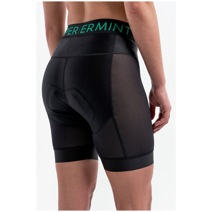 Peppermint Cycling Co. Liner Shorts - Women's Black