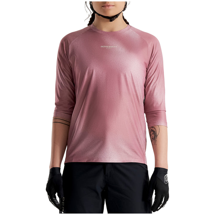 Peppermint Cycling Co. Trail 3/4 Jersey - Women's Blend Blush