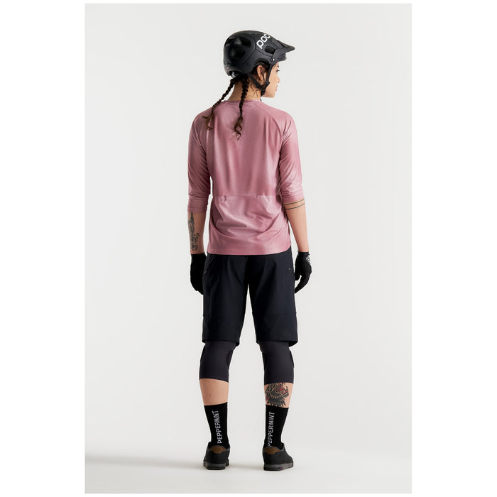 Peppermint Cycling Co. Trail 3/4 Jersey - Women's Blend Blush