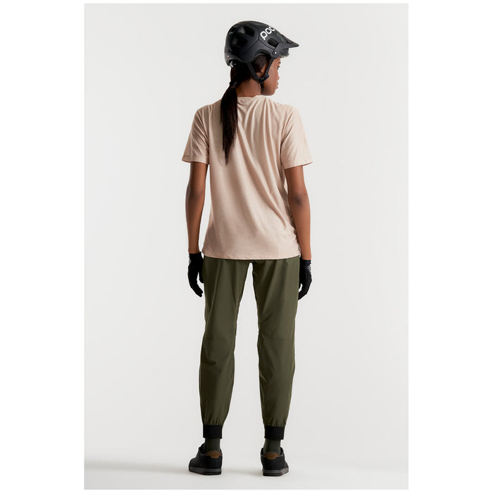 Peppermint Cycling Co. Trail Short-Sleeve Jersey - Women's Blend Tan