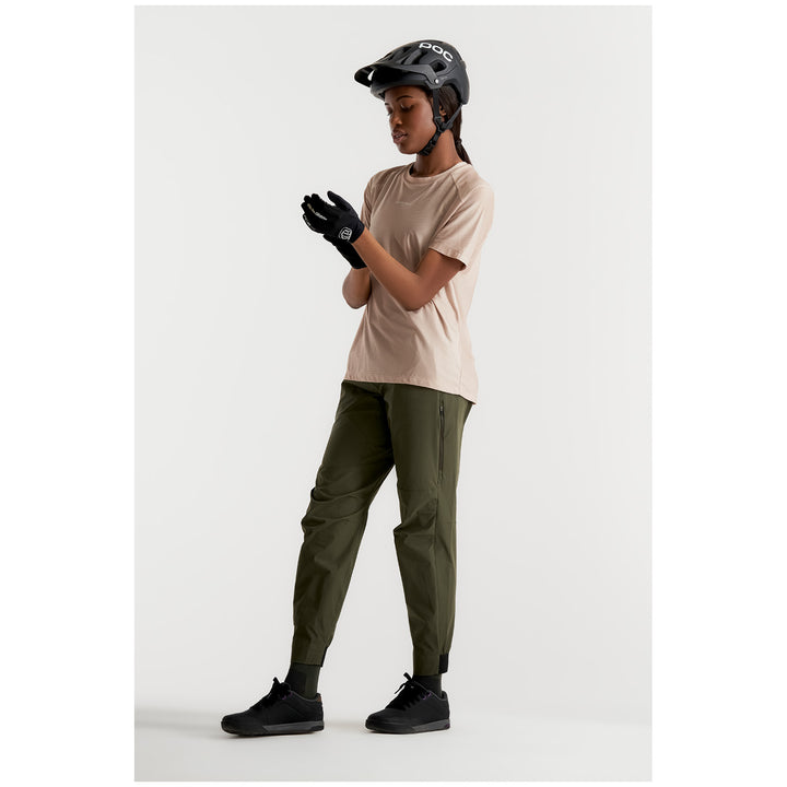 Peppermint Cycling Co. Trail Short-Sleeve Jersey - Women's Blend Tan