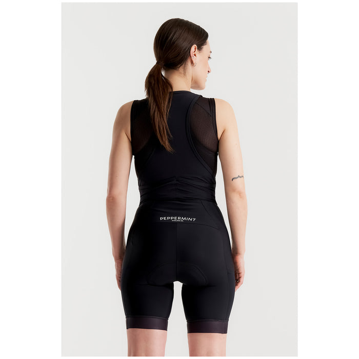 Peppermint Cycling Co. Signature Cargo Bib Shorts - Women's Black