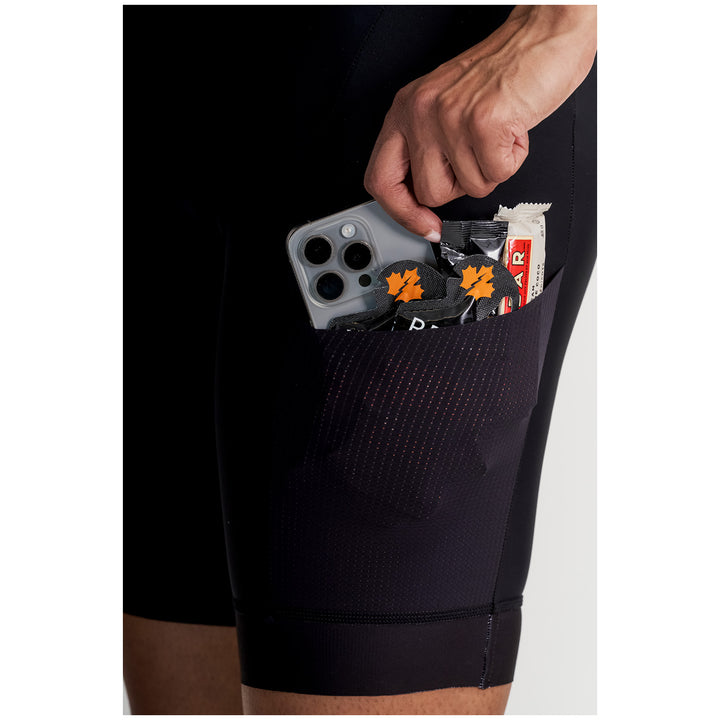 Peppermint Cycling Co. Signature Cargo Bib Shorts - Women's Black