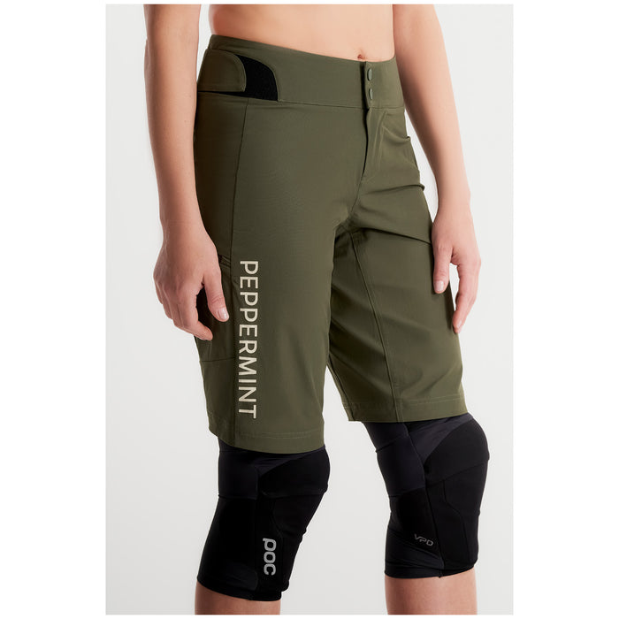 Peppermint Cycling Co. Signature Tech Shorts - Women's Spruce
