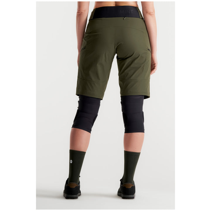 Peppermint Cycling Co. Signature Tech Shorts - Women's Spruce