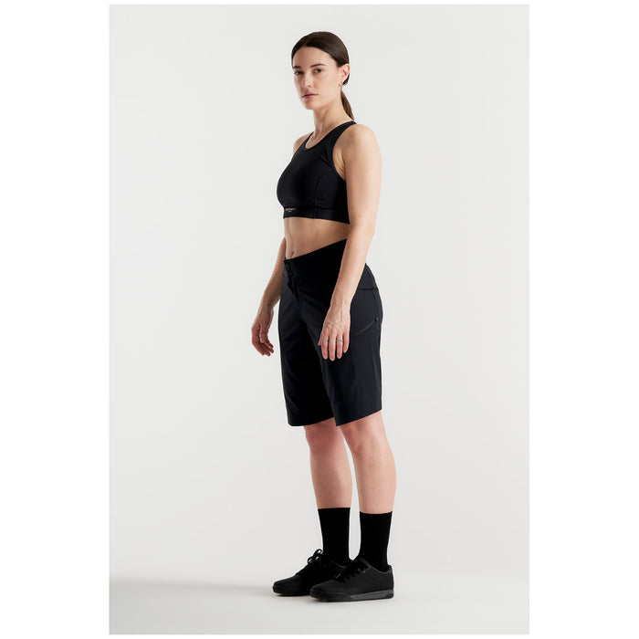 Peppermint Cycling Co. Signature Tech Shorts - Women's Black