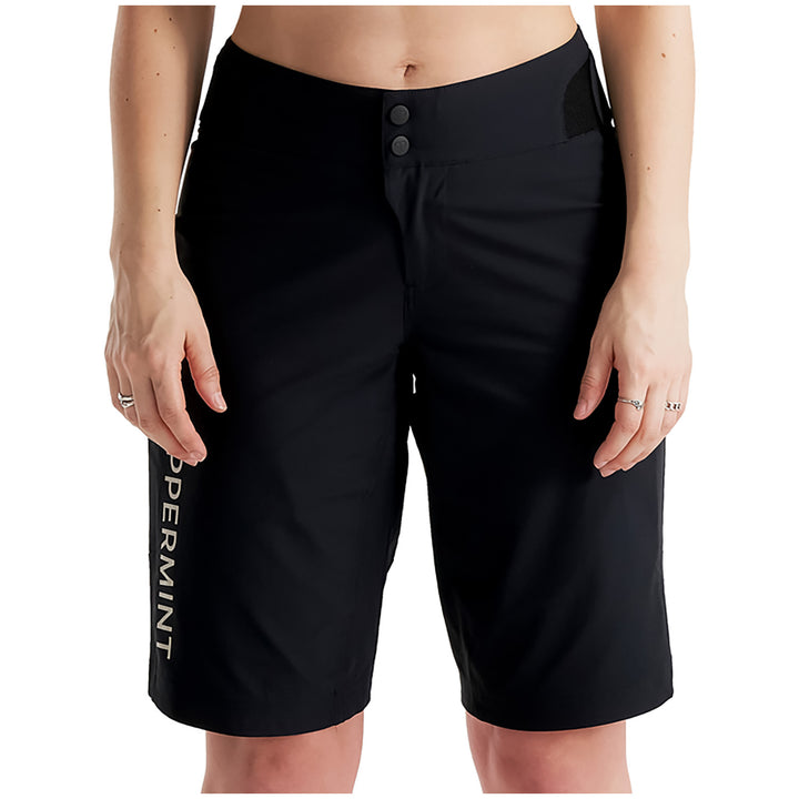 Peppermint Cycling Co. Signature Tech Shorts - Women's Black