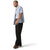 Brixton Cru Oxford Plaid Short-Sleeve Shirt - Men's Light Blue/White Plaid