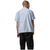 Brixton Cru Oxford Plaid Short-Sleeve Shirt - Men's Light Blue/White Plaid