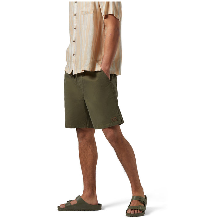 Brixton Everyday Vintage Wash Shorts - Men's Washed Ivy Green