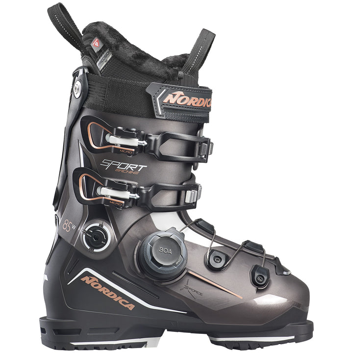 Nordica Sportmachine 3 85 BOA Ski Boots - Women's 2027 Bronze/Black/Pink
