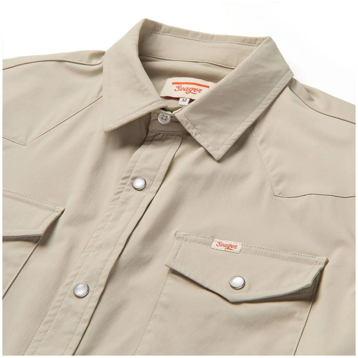 Seager El Ranchero Short-Sleeve Shirt - Men's Stone