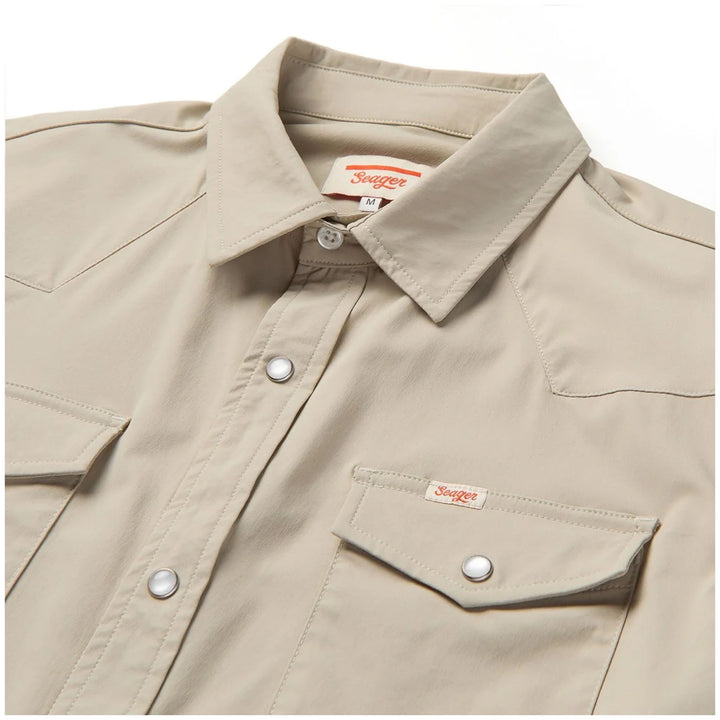 Seager El Ranchero Short-Sleeve Shirt - Men's Stone