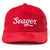 Seager Big Cord Snapback Hat Red