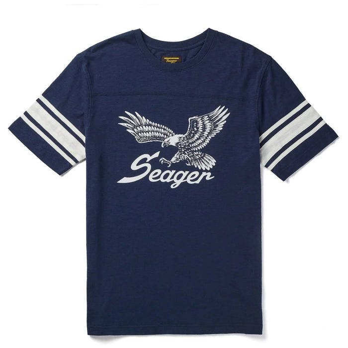Seager Riggins Crew T-Shirt - Men's Navy