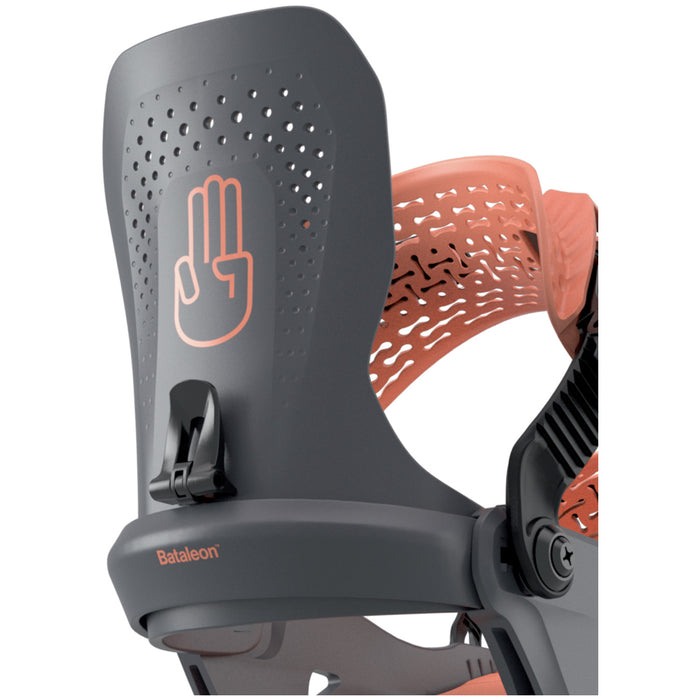 Bataleon Donna HW Snowboard Bindings - Women's 2026 Black Peach