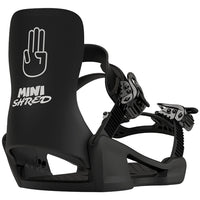 Bataleon Minishred Snowboard Bindings - Kids' 2026 Black::Black