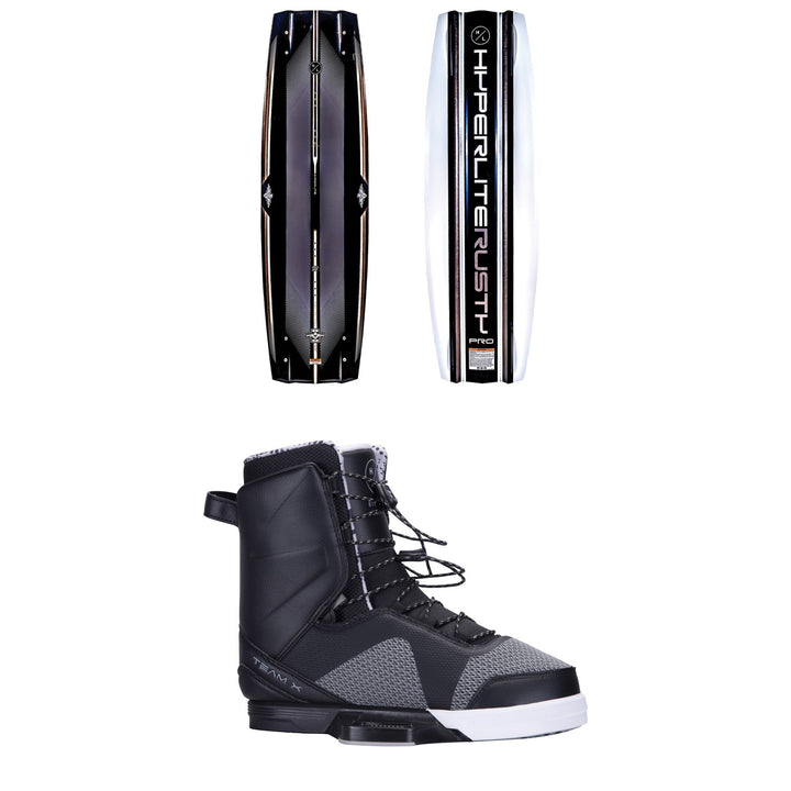 Hyperlite Rusty Pro + Team X Wakeboard Package 2025