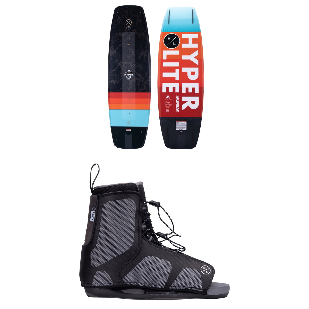 Hyperlite Murray Pro + Remix Wakeboard Package 2024