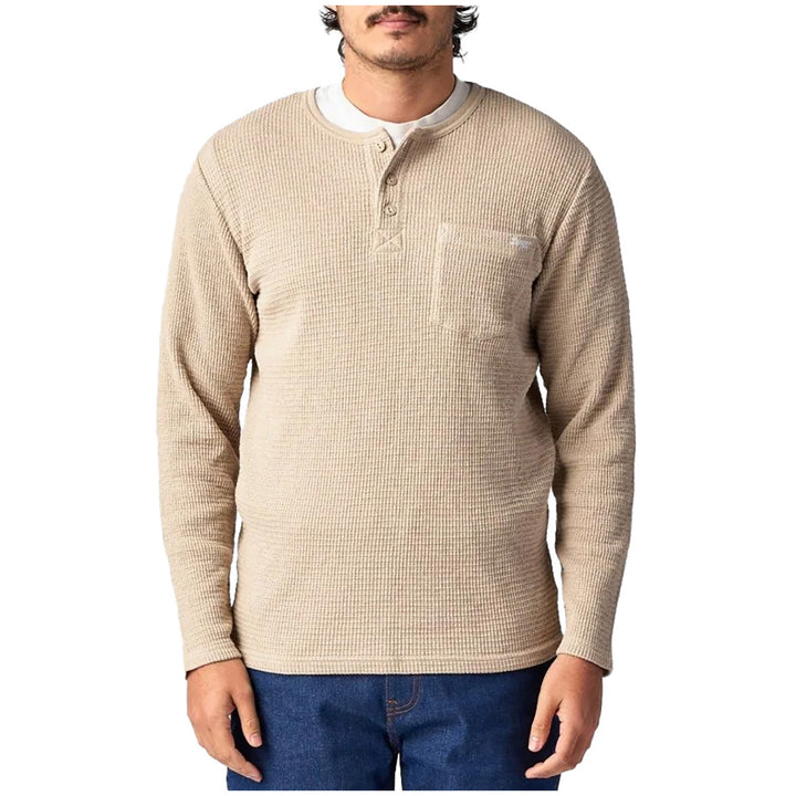 Seager Sawpit Henley Long-Sleeve Thermal - Men's Stone