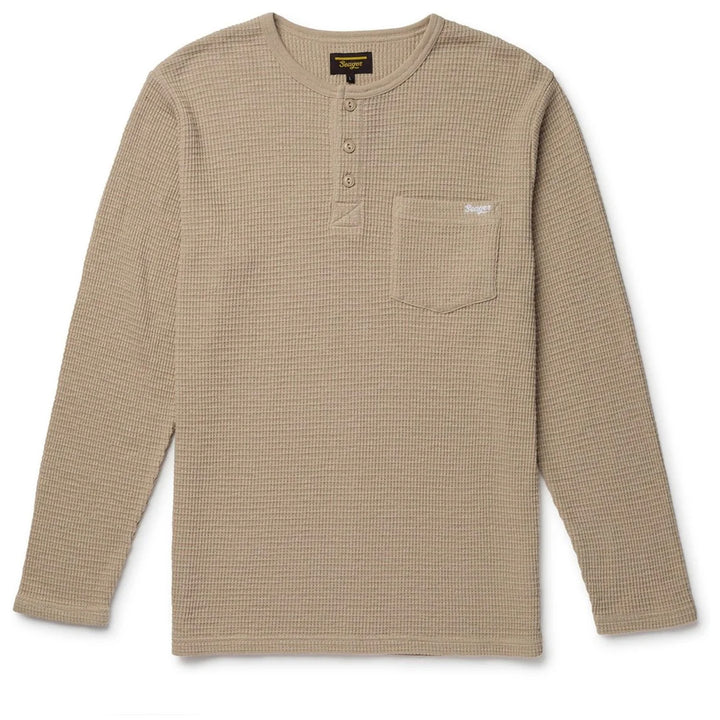 Seager Sawpit Henley Long-Sleeve Thermal - Men's Stone