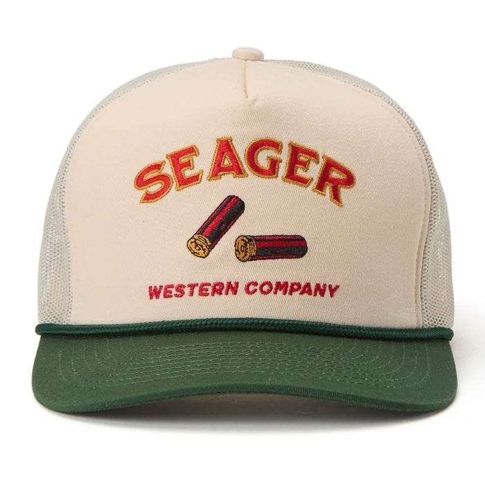 Seager Gone Huntin' Snapback Hat Cream/Green
