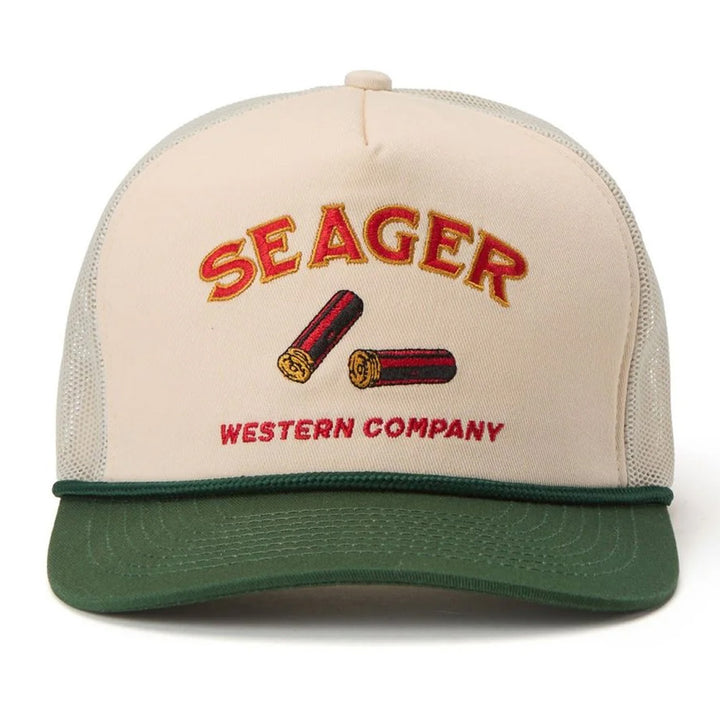 Seager Gone Huntin' Snapback Hat Cream/Green