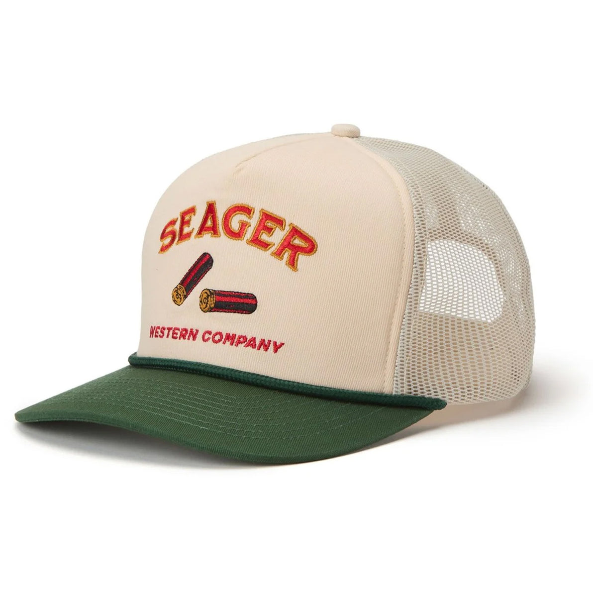 Seager Gone Huntin' Snapback Hat Cream/Green