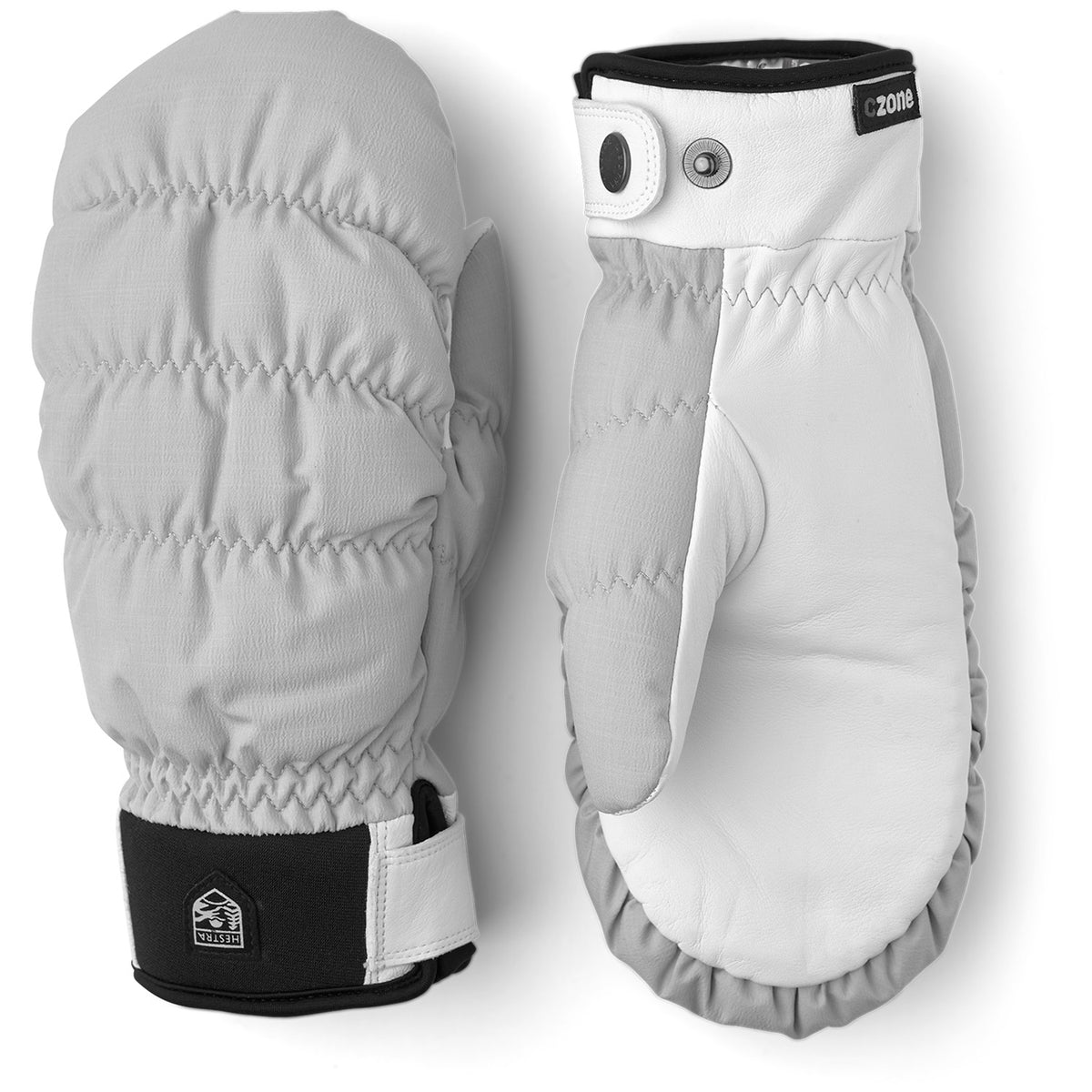 Hestra Luomi CZone Mittens - Women's Pale Grey
