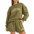 Rhythm College Crew Neck Fleece - Women's Olive