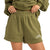 Rhythm College Fleece Shorts - Women's Olive