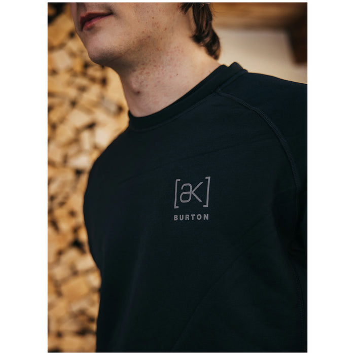 Burton AK Baker Stretch Fleece Crew - Men's True Black
