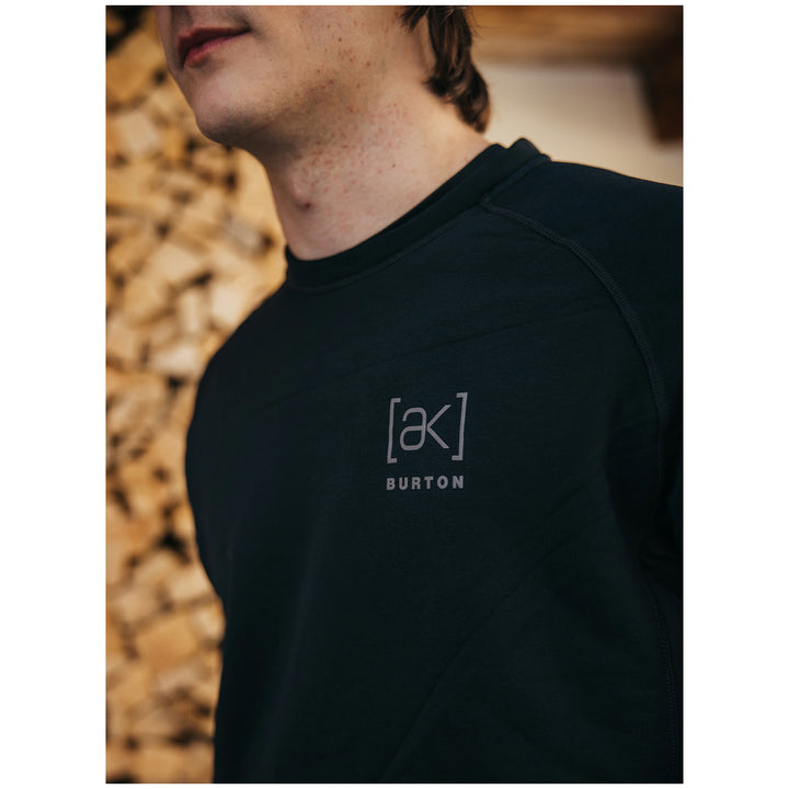 Burton AK Baker Stretch Fleece Crew - Men's True Black