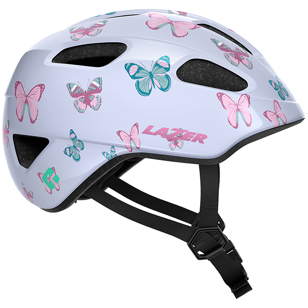 Lazer Nutz KinetiCore 2.0 Bike Helmet - Kids' Butterfly
