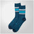 Endura BaaBaa Merino Stripe Bike Socks Blueberry