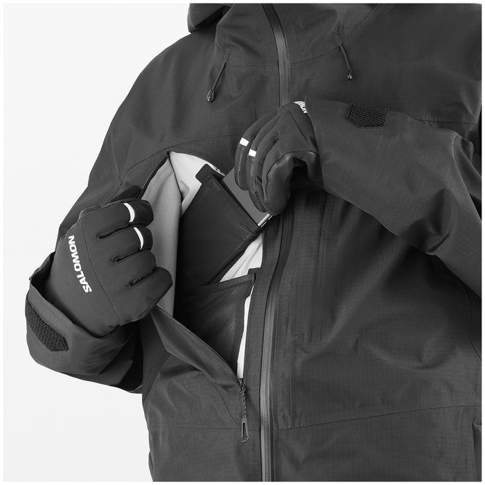 Salomon Sonic 3L Jacket - Men's Deep Black